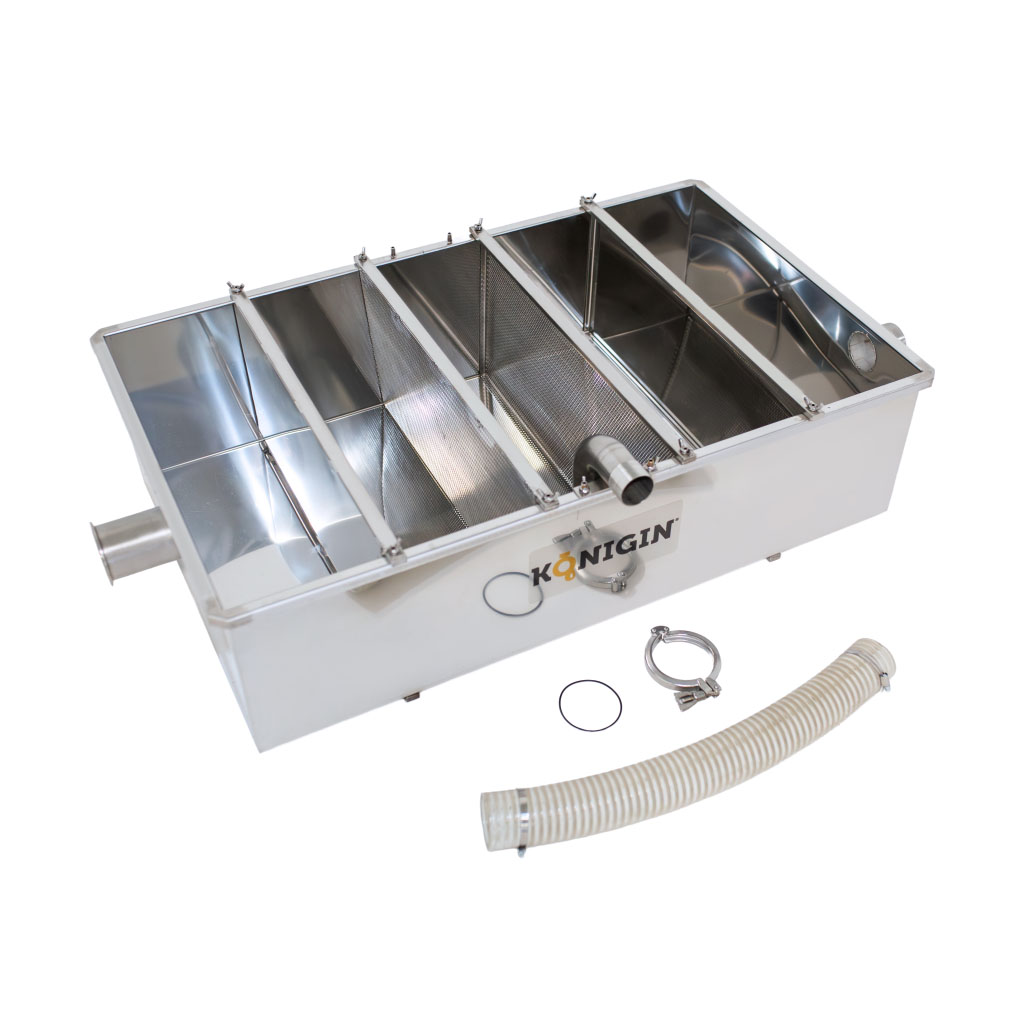 Kaskadinis medaus koštuvas (160 L), nešildomas