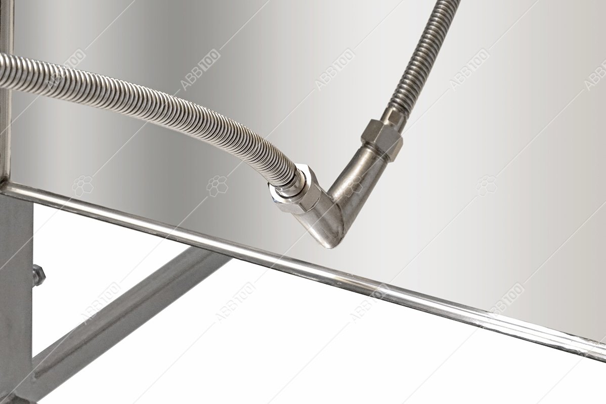 Manual tangential honey extractor, 4 frames, stainless steel (Ø 52 cm) nuotrauka 9