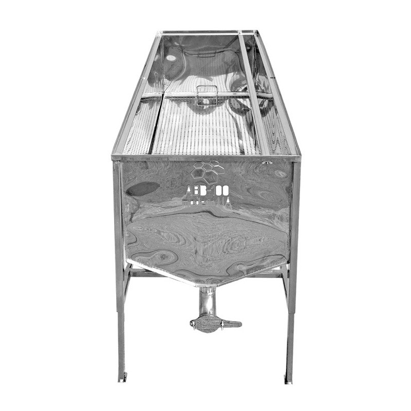 Atakiavimo stalas, 100 cm, nerūdijančio plieno, sutvirtintas