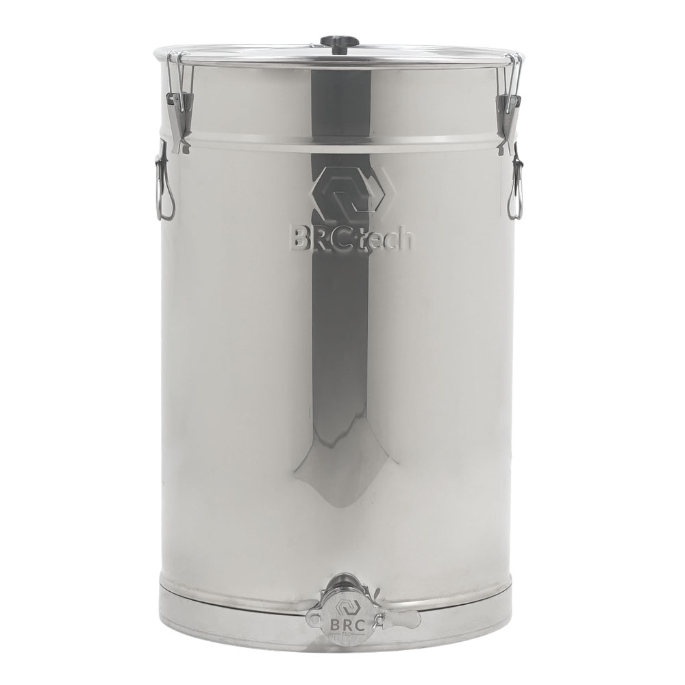 Stainless steel honey tank with handles, 75 l (PREMIUM)