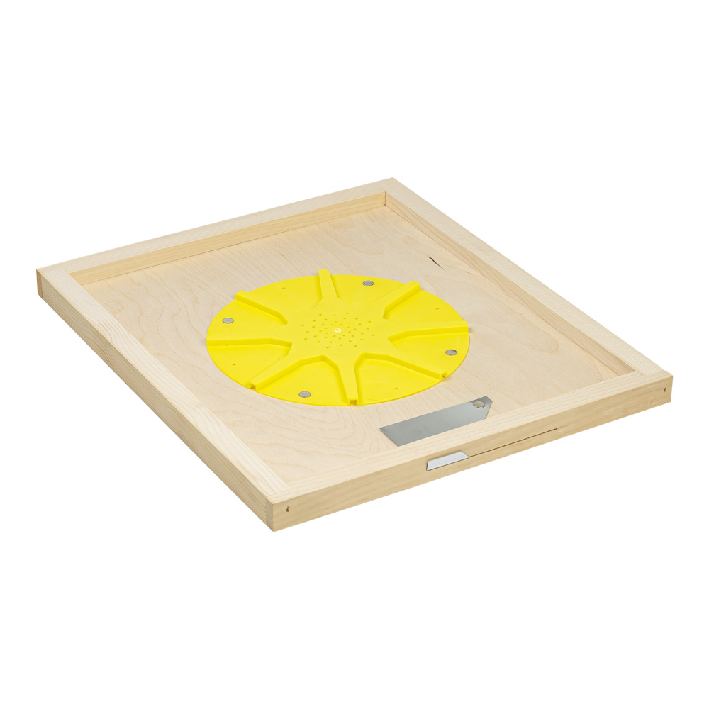 Išleistuvas, įmontuotas, 10 rėmų aviliui