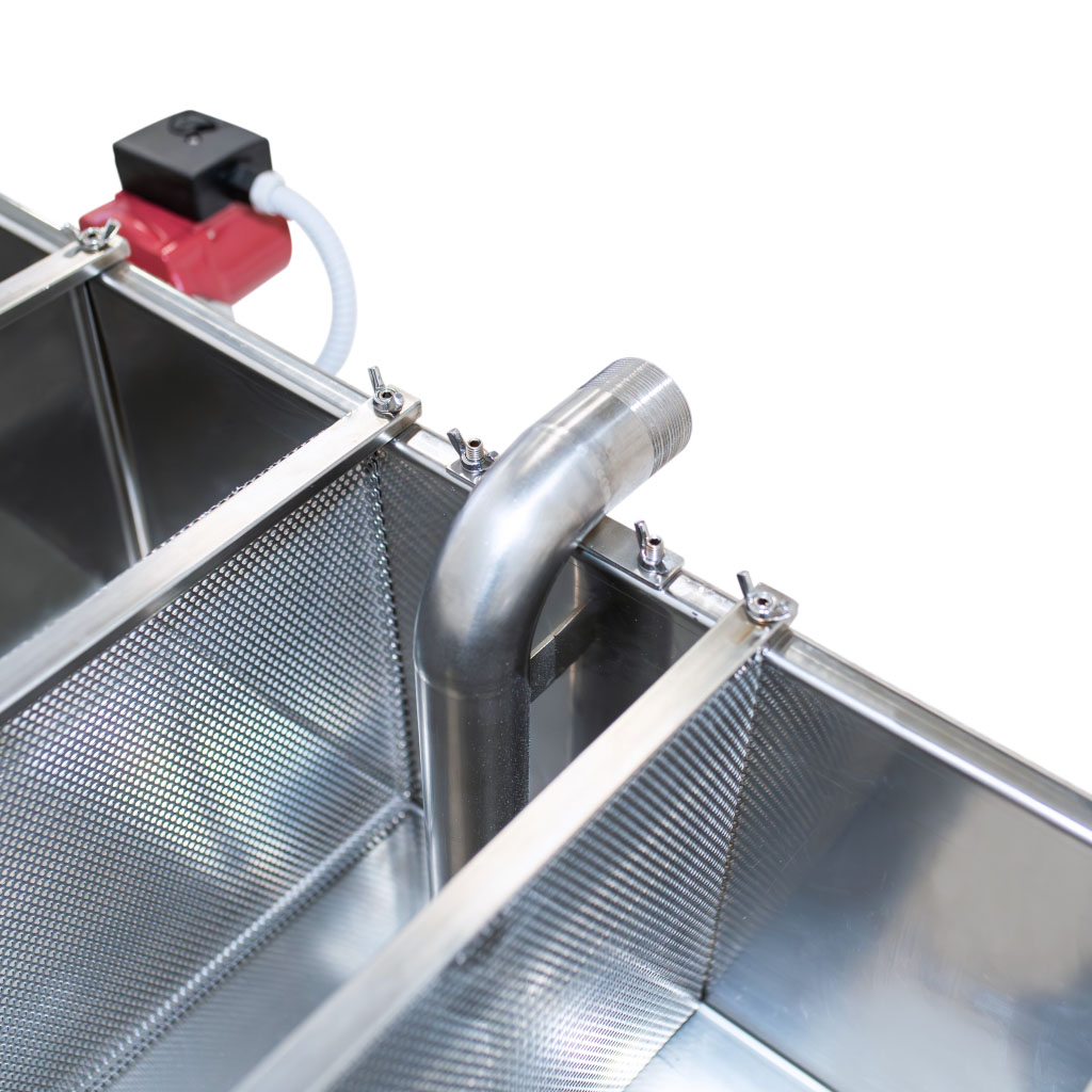 Kaskadinis medaus koštuvas (160 L), šildomas — alternatyvi nuotrauka