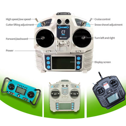 Žoliapjovė-robotas, benzininė, valdoma nuotoliu nuotrauka 3
