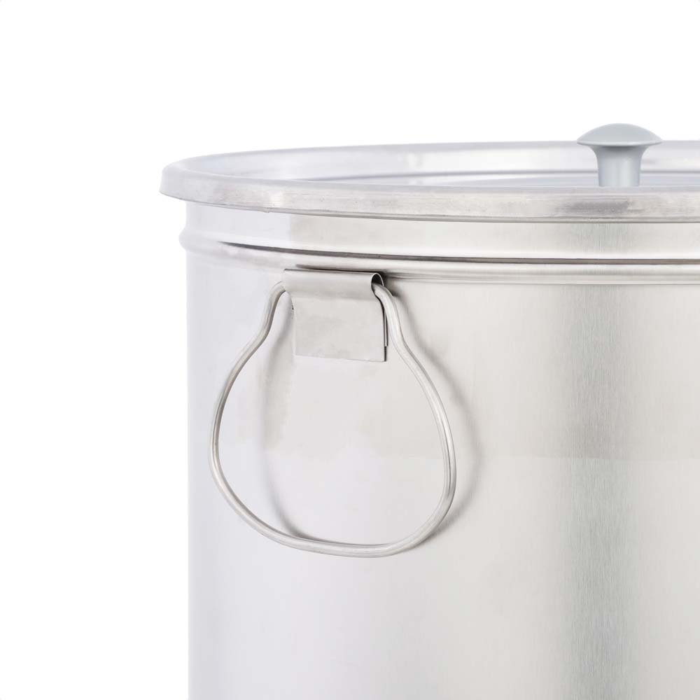 Nerūsējošā tērauda medus tvertne ar rokturiem, 25 l (ECO) nuotrauka 3