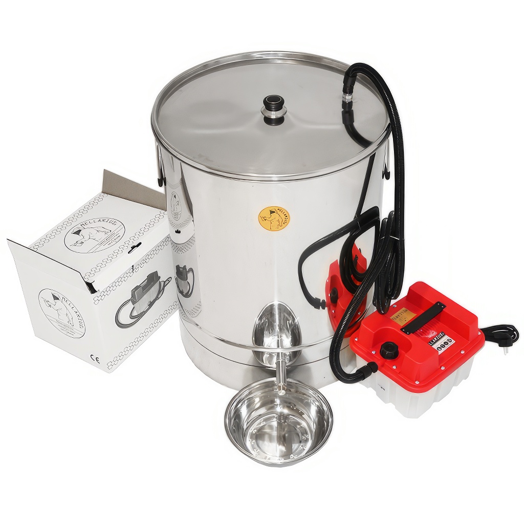 Vaško lydytuvas, nerūdijančio pl., apvalus, P53 — alternatyvi nuotrauka