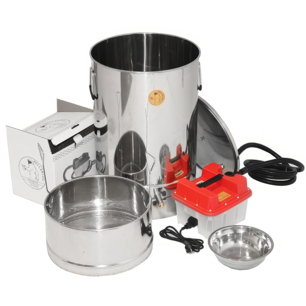 Electric wax melter, round
