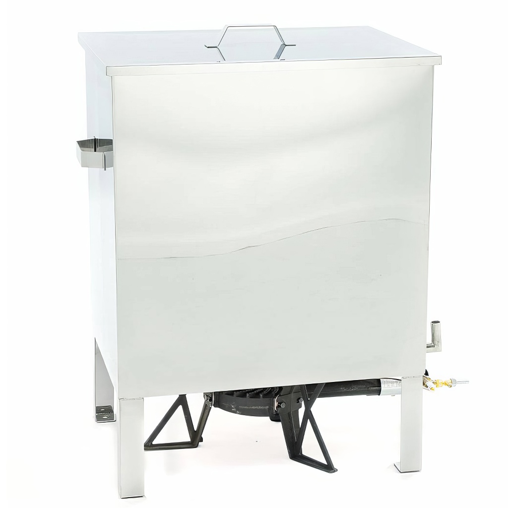 Nerūdijančio plieno vaško lydytuvas (9-12 Dadant rėmelių)