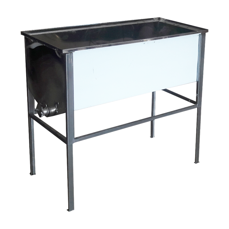 Atakiavimo vonelė 100 cm nerūdijančio plieno — alternatyvi nuotrauka