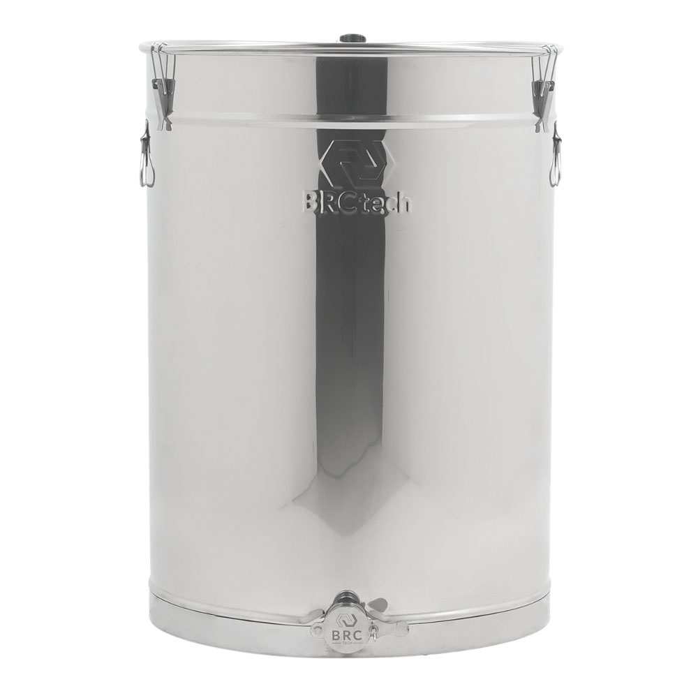 Stainless steel honey tank with handles, 150 l (PREMIUM)